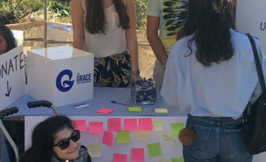 MARISTE - CHAMPVILLE, Kermes for awareness and fundraising